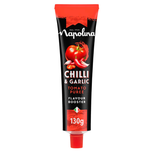 Chilli & Garlic Tomato Puree Flavour by napolina