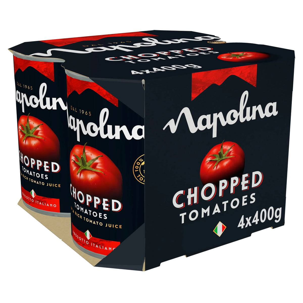 Chopped Tomatoes 4 X 400g by napolina