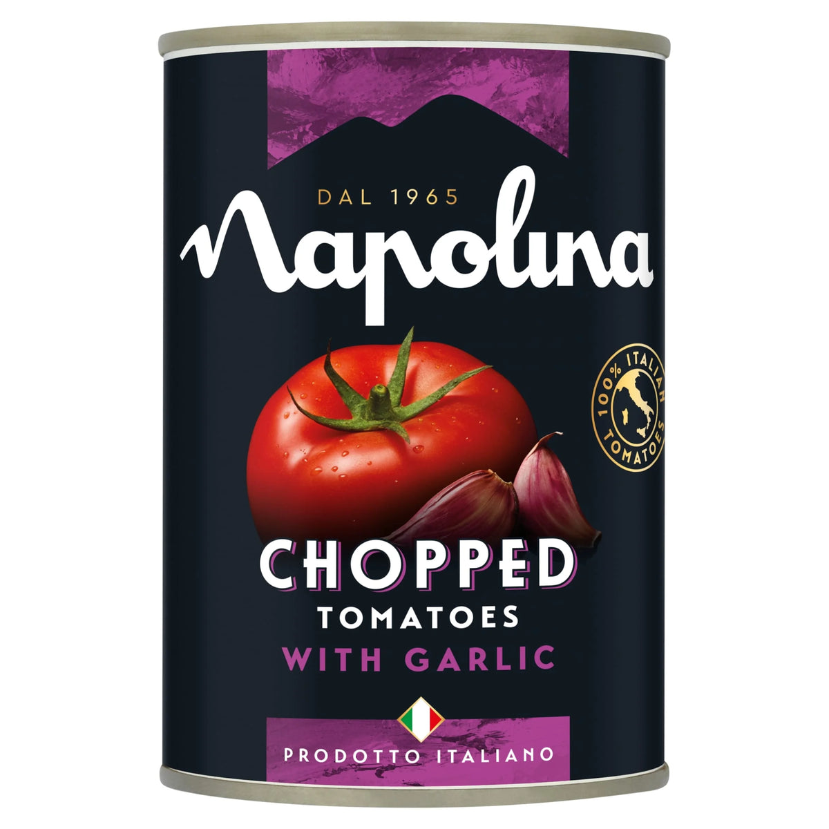 Chopped Tomatoes With Garlic 400g by napolina