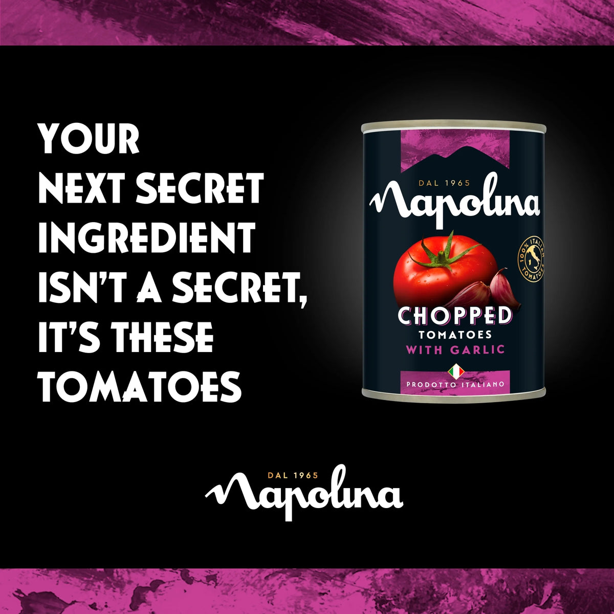 Chopped Tomatoes With Garlic 400g by napolina