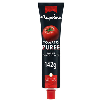 Double Concentrate Tomato Puree 142g by napolina