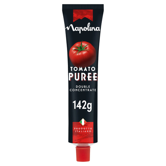 Double Concentrate Tomato Puree 142g by napolina