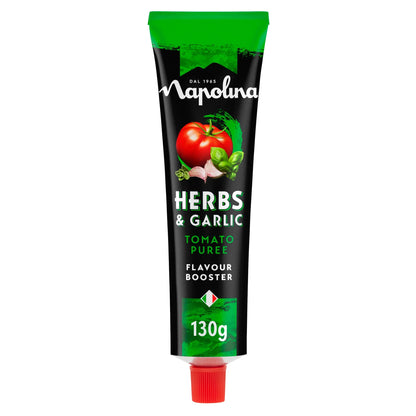 Herbs & Garlic Booster 130g by napolina