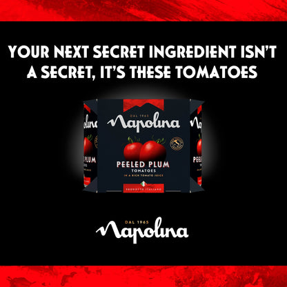 Plum Tomatoes 4 X 400g by napolina