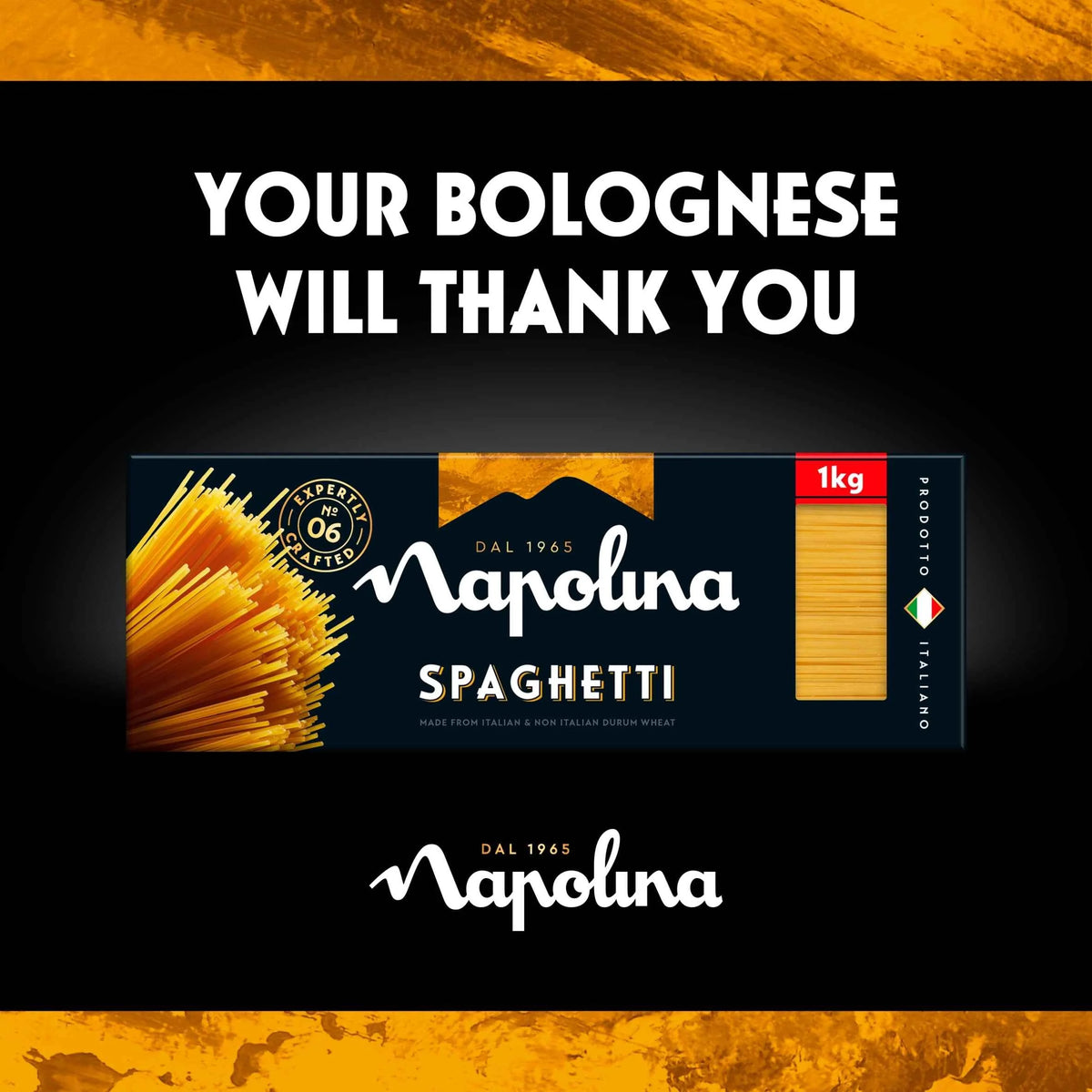 Spaghetti Pasta 1kg by napolina