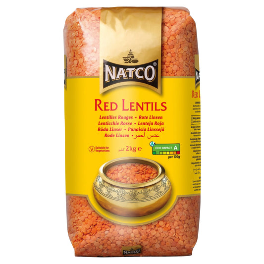Red Lentils 2kg by NATCO