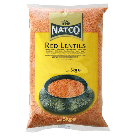 Red Lentils 5kg by NATCO