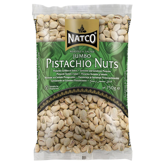 Roasted & Salted Jumbo Pistachio Nuts by NATCO