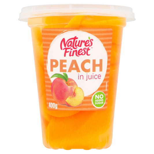 Nature's Finest Peach In Juice 400g by NATURES FINEST