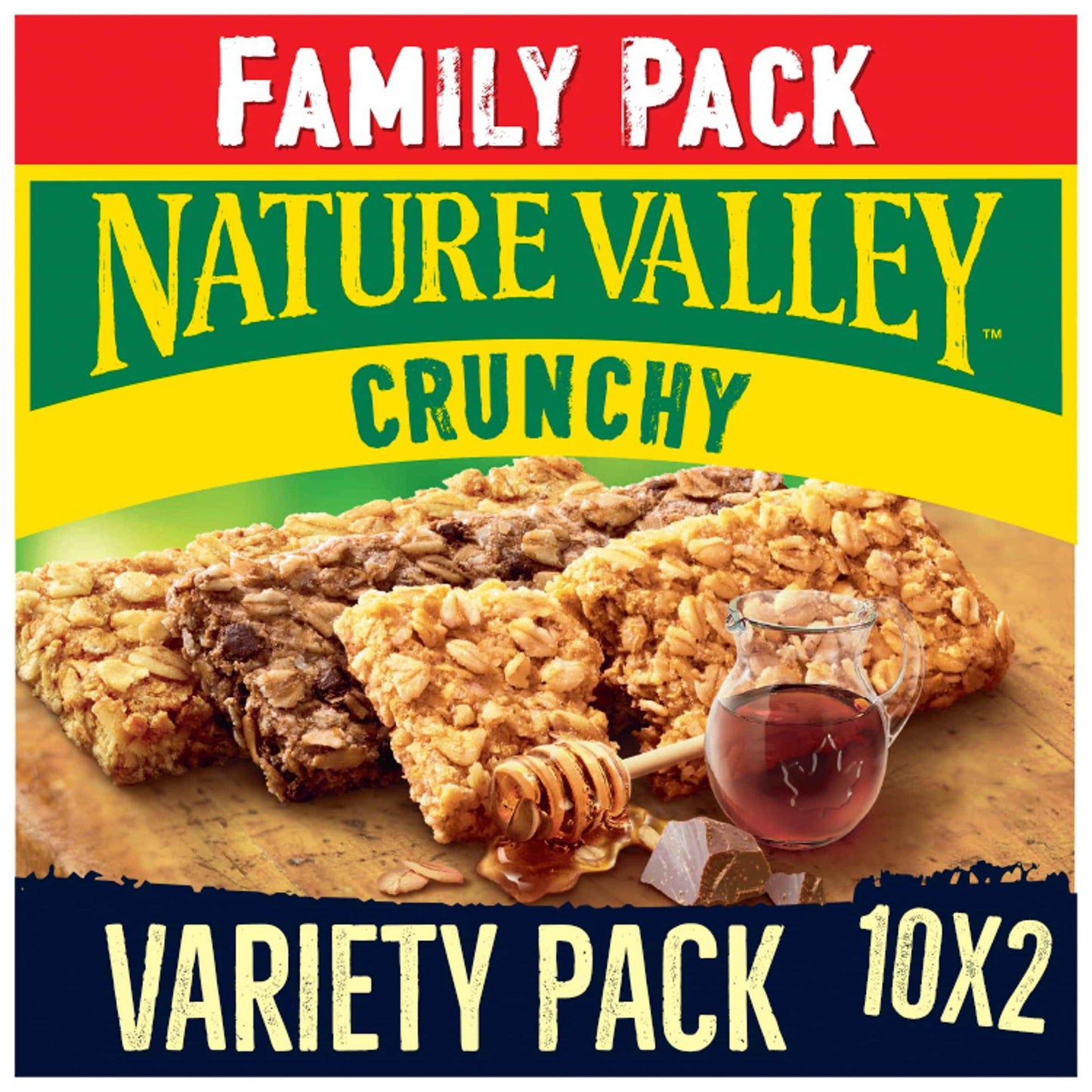 Crunchy Cereal Bars Family Pack by NATURE VALLEY