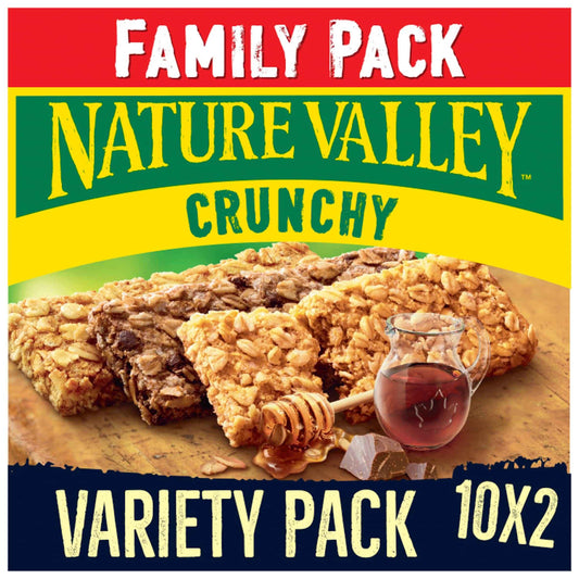 Crunchy Cereal Bars Family Pack by NATURE VALLEY