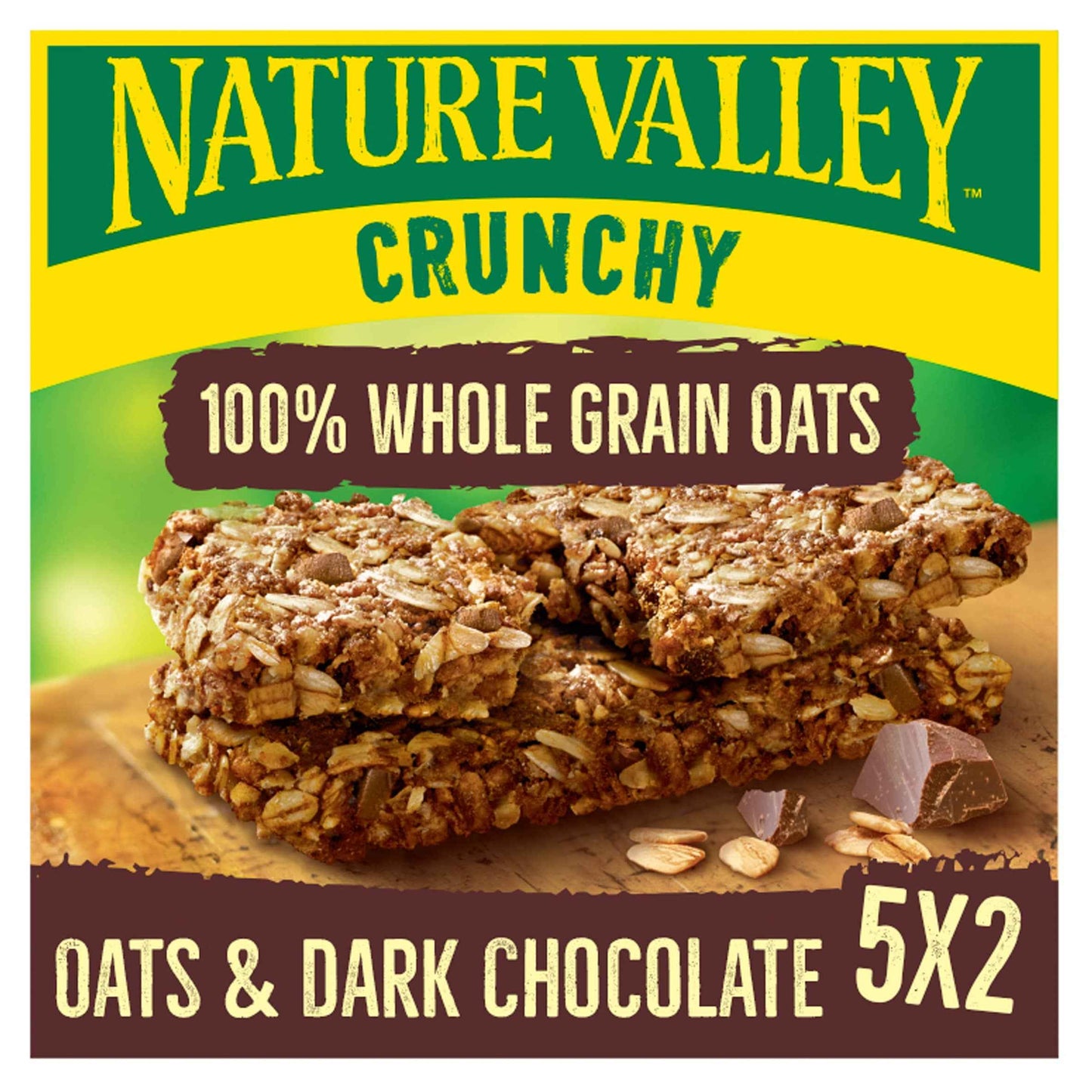 Crunchy Oats & Dark Chocolate 5 X 42g (210g) by NATURE VALLEY