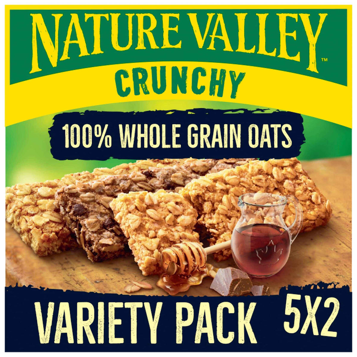 Crunchy Variety Pack 5 X 42g by NATURE VALLEY