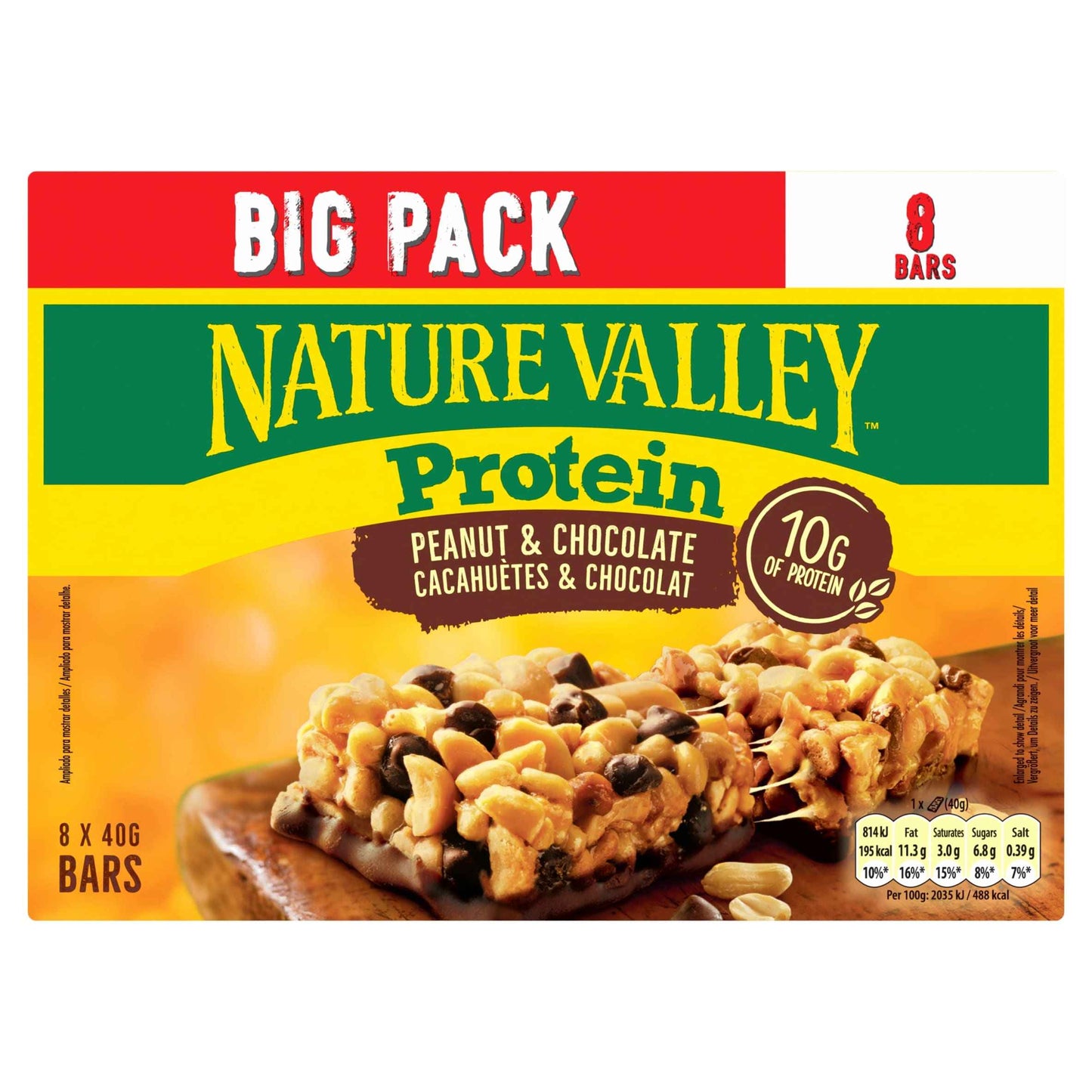 Protein Peanut And Chocolate 8x by NATURE VALLEY