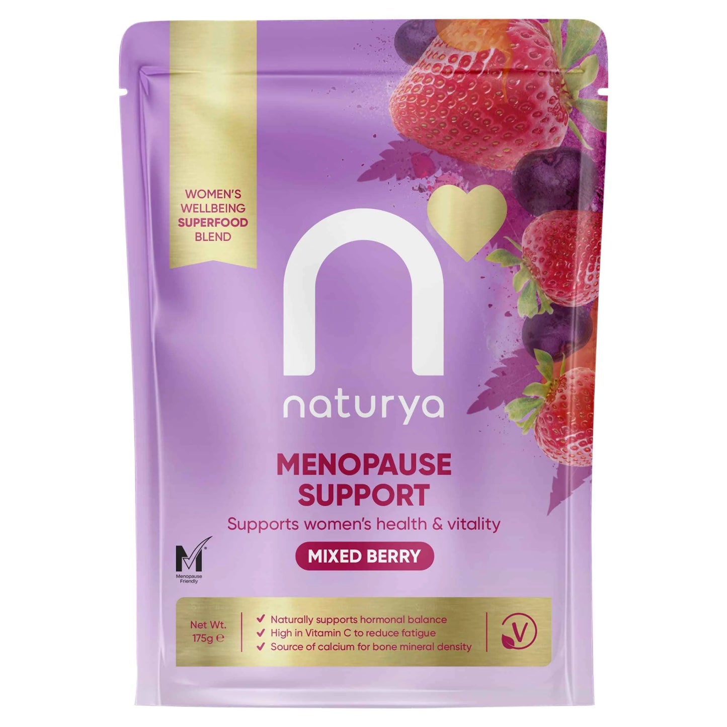 Menopause Support Mixed Berry Flavour by NATURYA