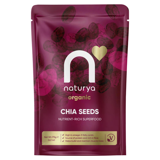 Organic Chia Seeds 175g by NATURYA