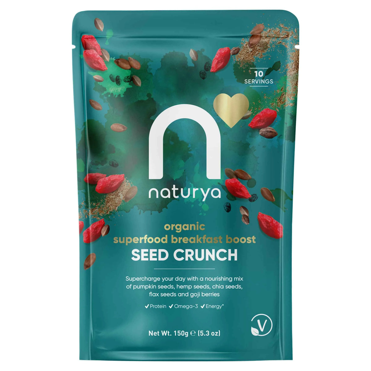 Super Food Breakfast Seed Crunch 150g by NATURYA