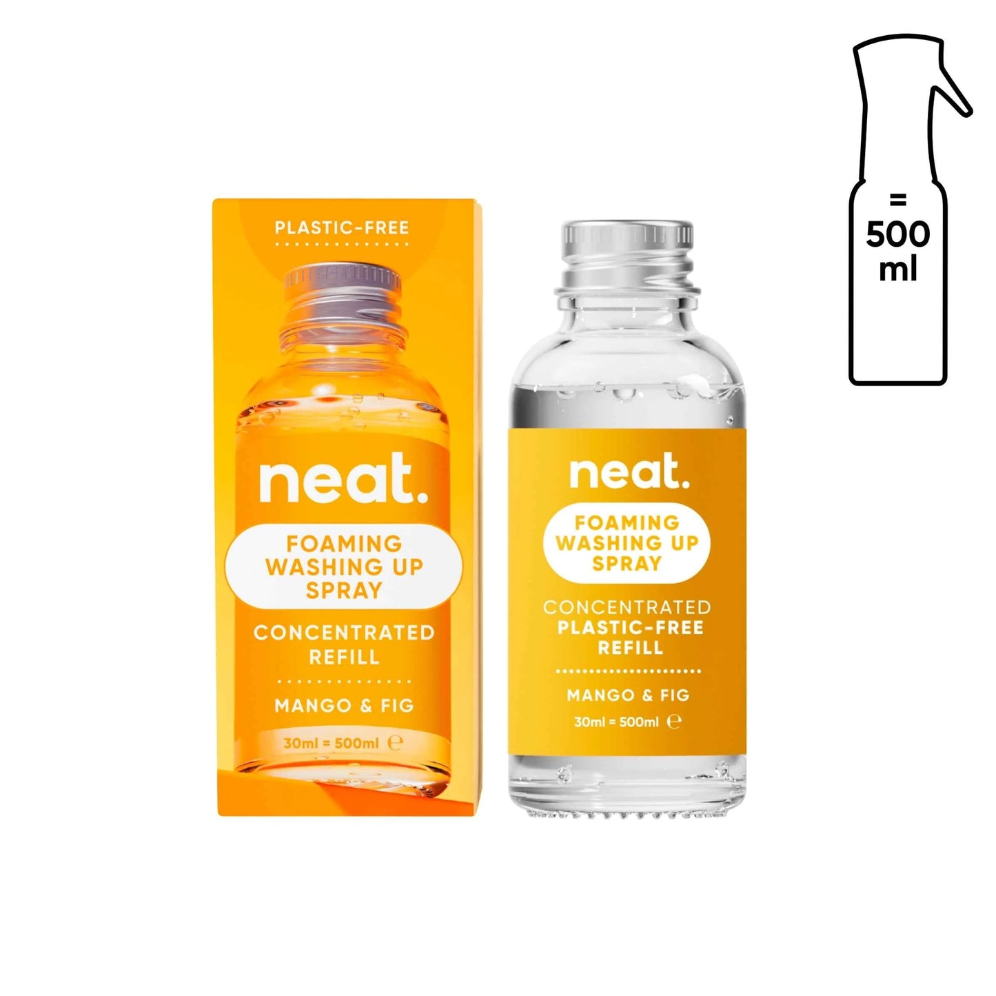 Foaming Washing Up Spray Concentrated by NEAT