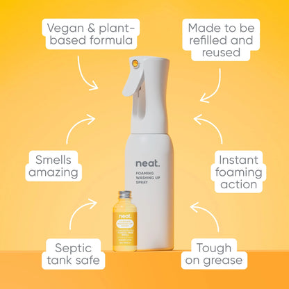 Foaming Washing Up Spray Starter Pack by NEAT