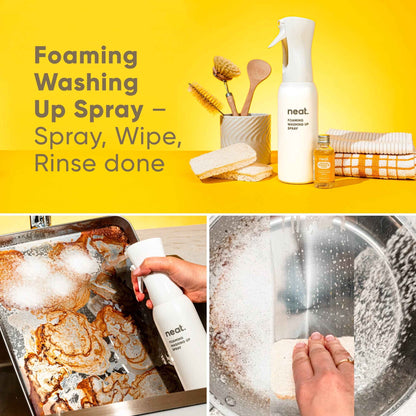 Foaming Washing Up Spray Starter Pack by NEAT