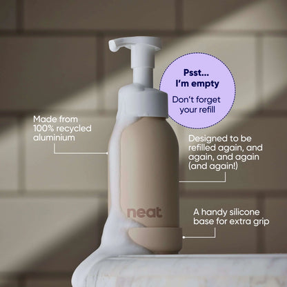 Stone Refillable Dispenser For Foaming Hand Wash 300ml by NEAT