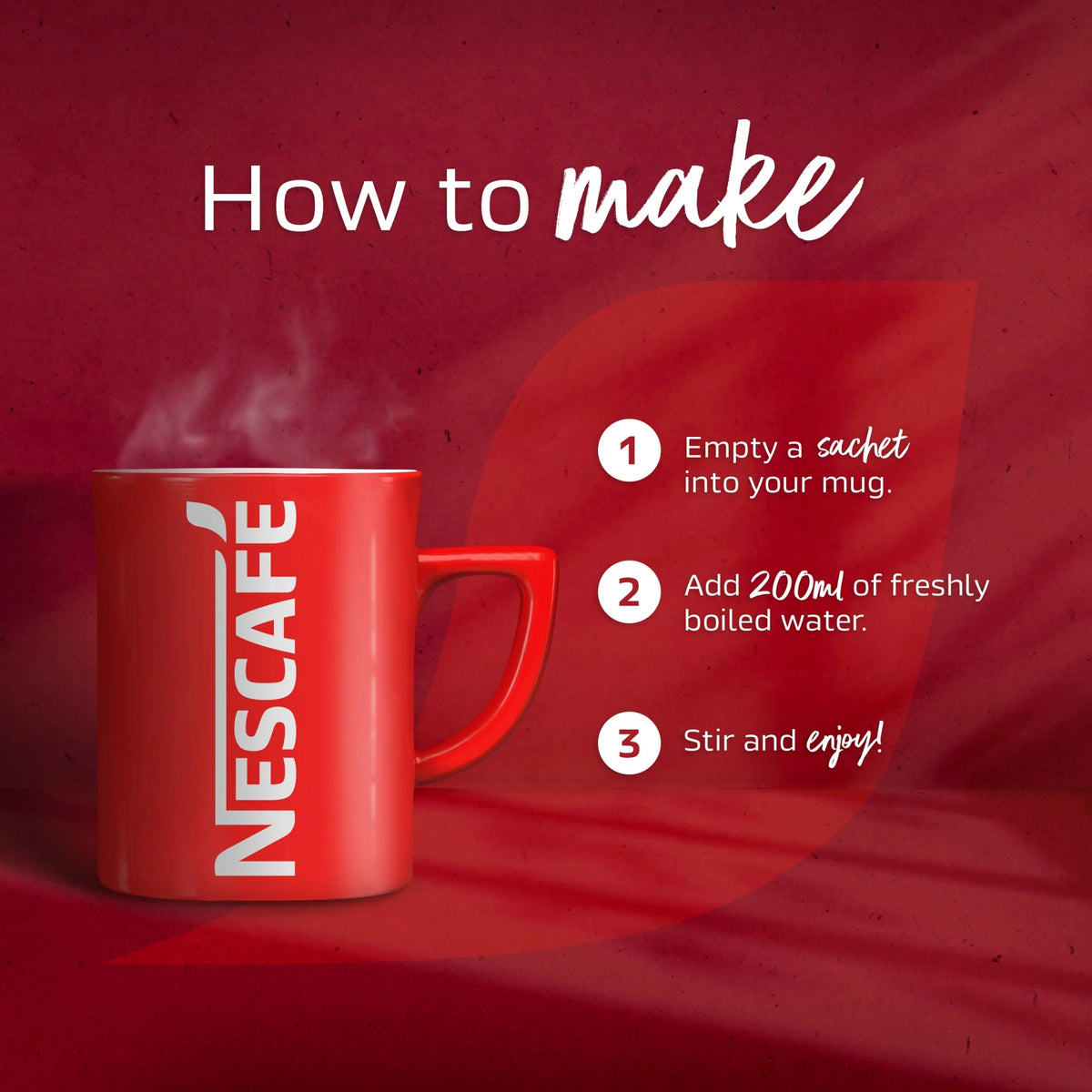 3 In 1 Original Coffee Sachets 8 X 16g by NESCAFE