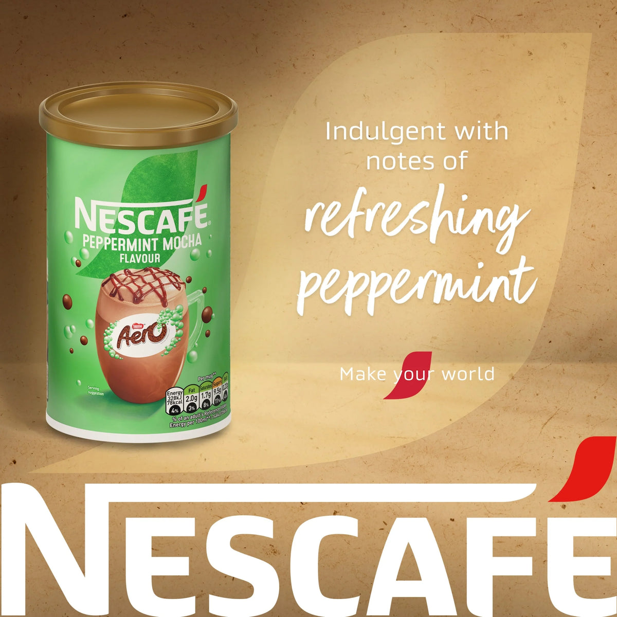 Aero Peppermint Mocha Instant Coffee by NESCAFE