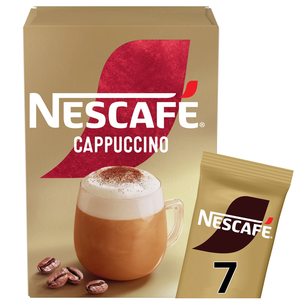 Cappuccino Instant Coffee 7 Sachets by NESCAFE