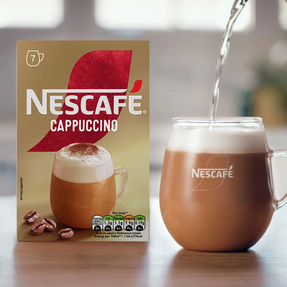 Cappuccino Instant Coffee 7 Sachets by NESCAFE