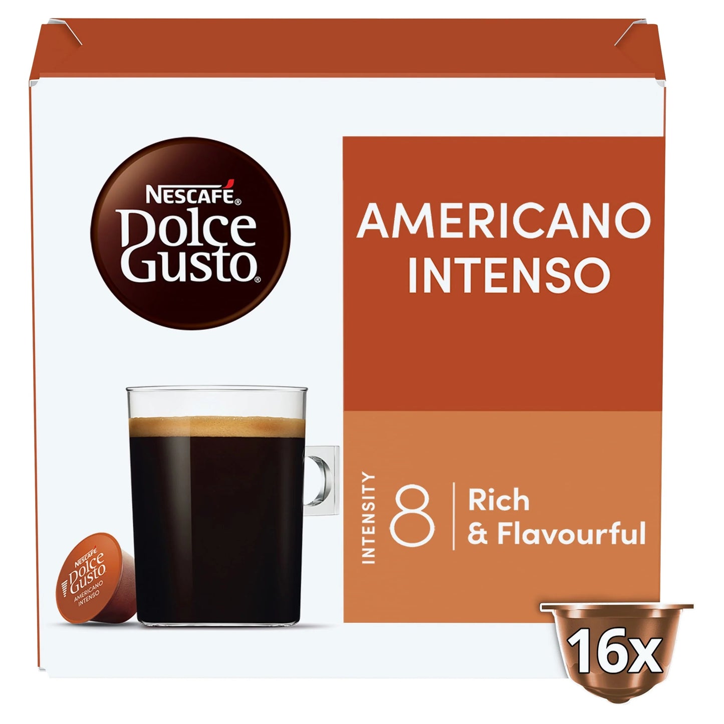 Americano Intenso Coffee by NESCAFE DOLCE GUSTO