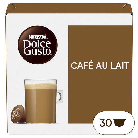 Cafe Au Lait Coffee Pods by NESCAFE DOLCE GUSTO