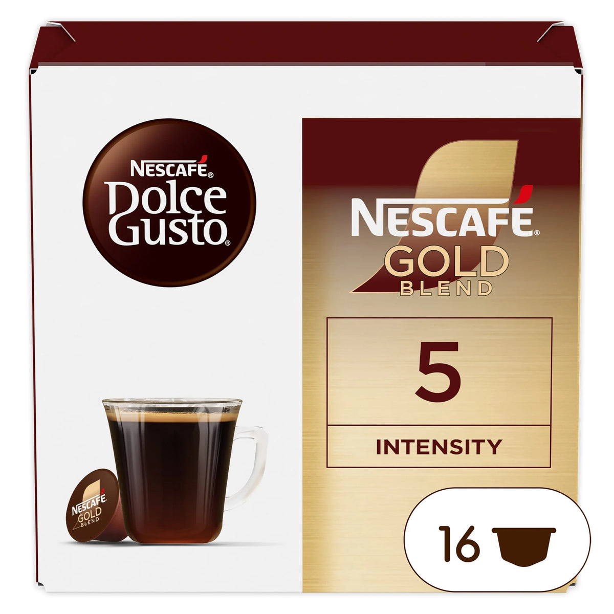 Gold Blend 16 Pods 112g by NESCAFE DOLCE GUSTO