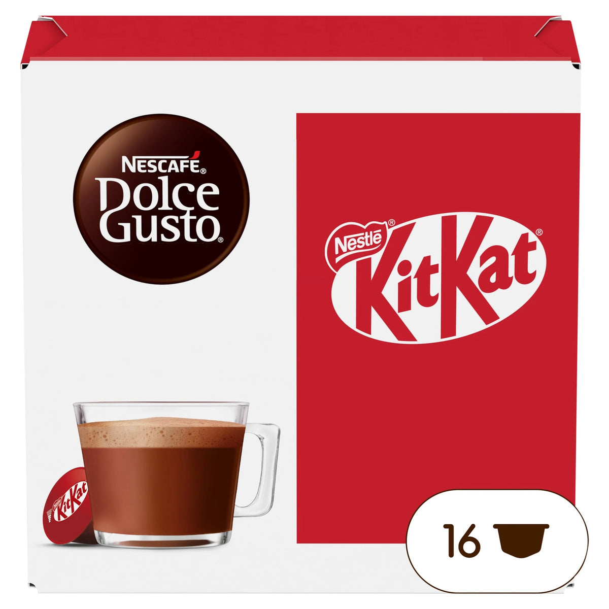 Kit Kat Cocoa Beverage by NESCAFE DOLCE GUSTO