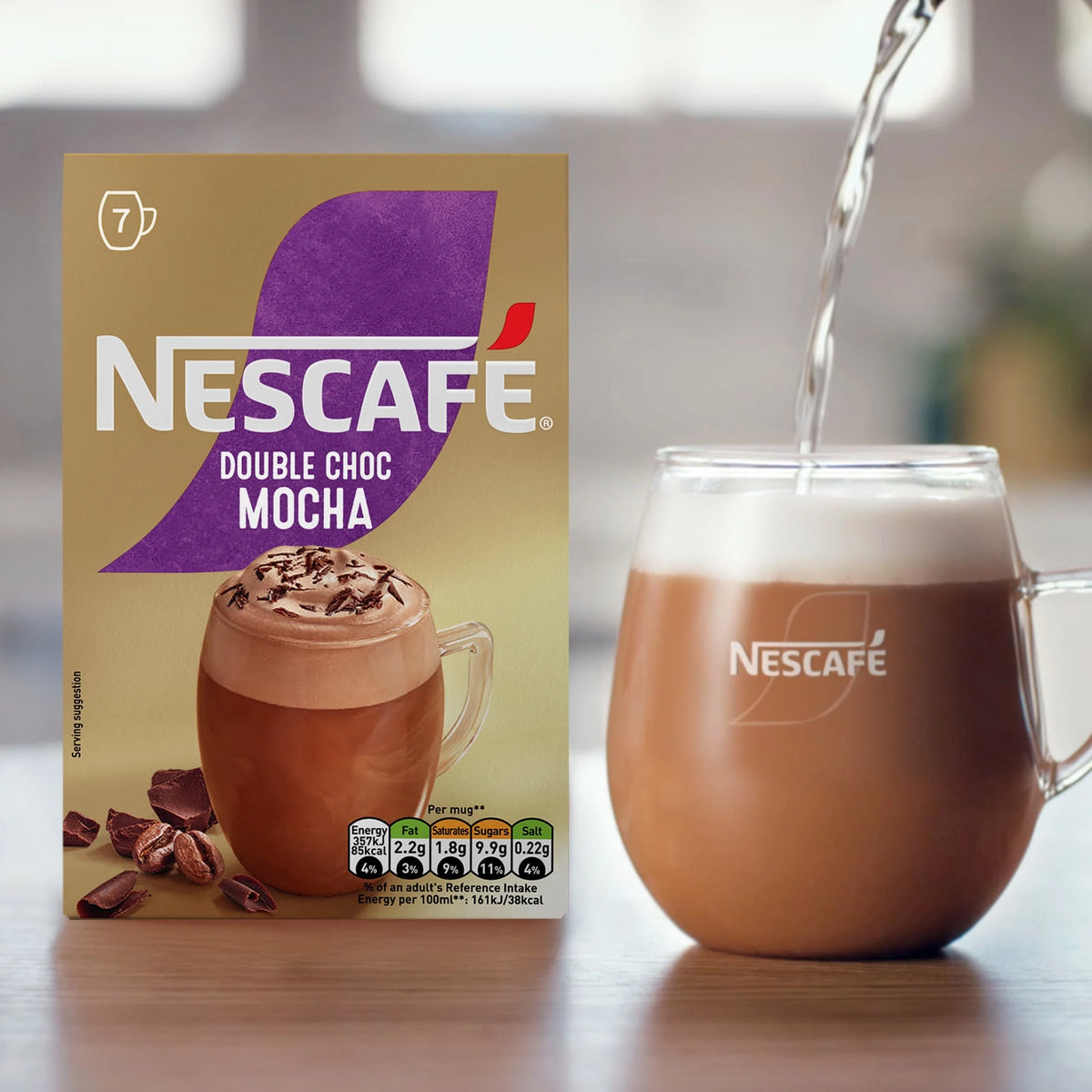 Double Choc Mocha Instant Coffee 7 by NESCAFE