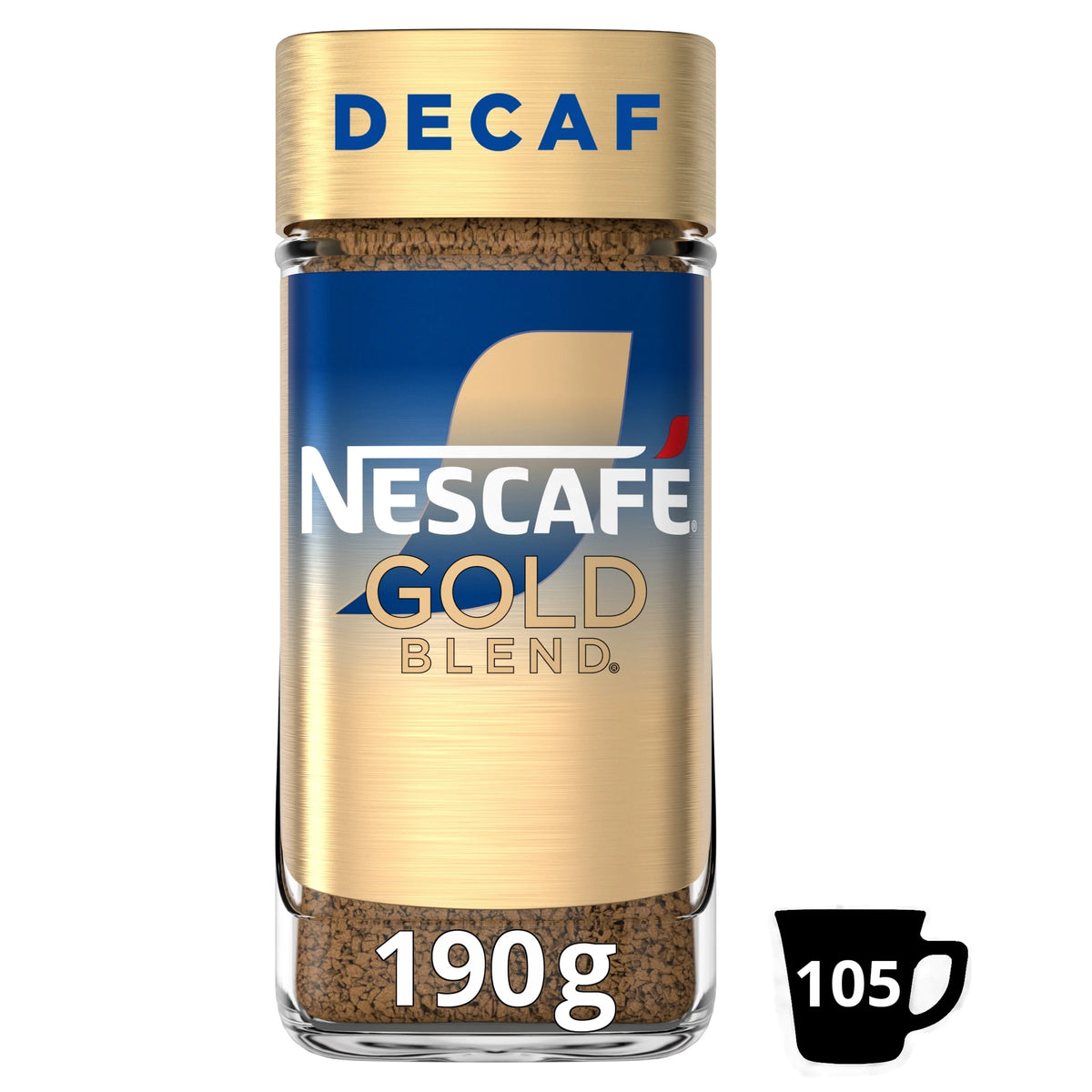 Gold Blend Decaf Instant Coffee 190g by NESCAFE