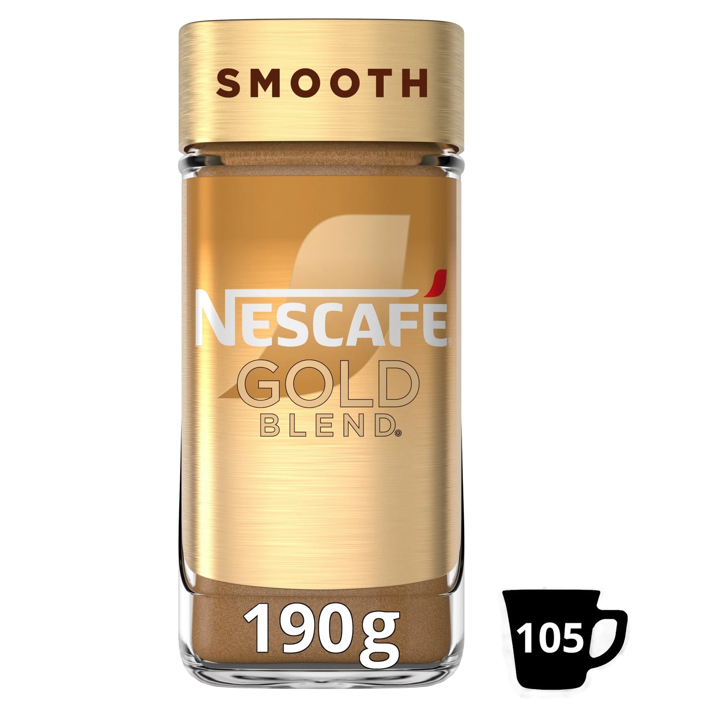 Gold Blend Smooth Instant Coffee 190g by NESCAFE