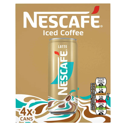 Iced Coffee Latte 4x250ml by NESCAFE