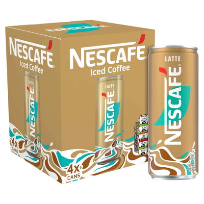Iced Coffee Latte 4x250ml by NESCAFE