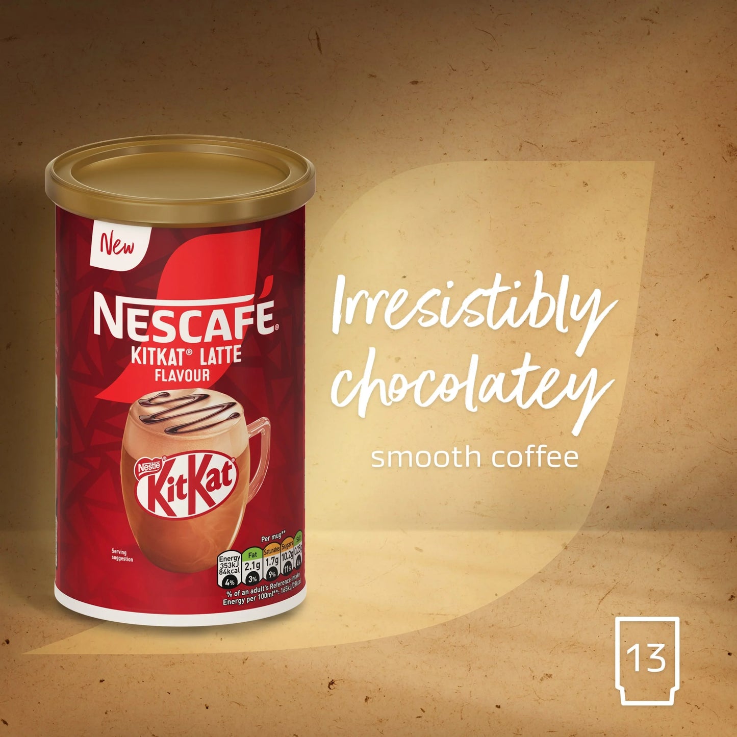 Kit Kat Latte Instant Coffee 273g by NESCAFE