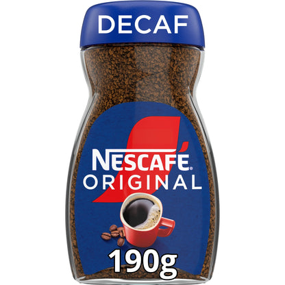Original Decaf Instant Coffee 190g by NESCAFE
