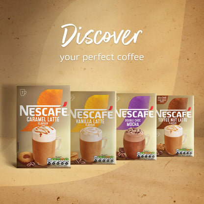 Toffee Nut Latte Instant Coffee 7 Sachets by NESCAFE