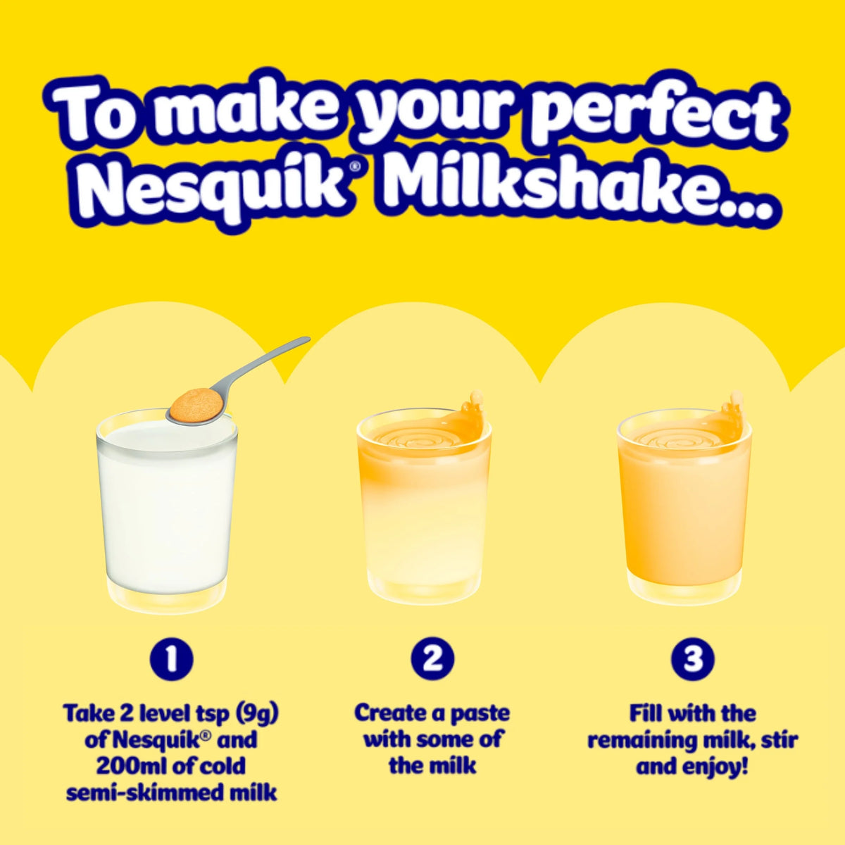Banana Flavoured Milkshake Powder by NESQUIK