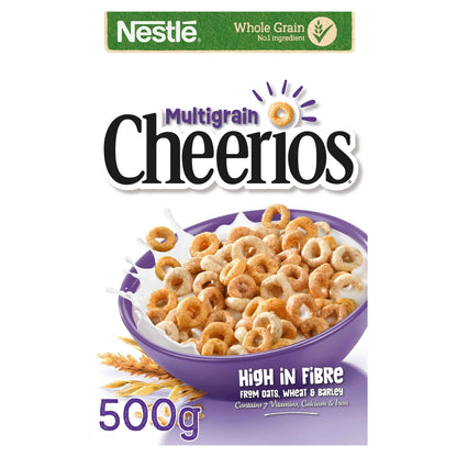 Nestlé CHEERIOS Multigrain Hoop Breakfast (500g)