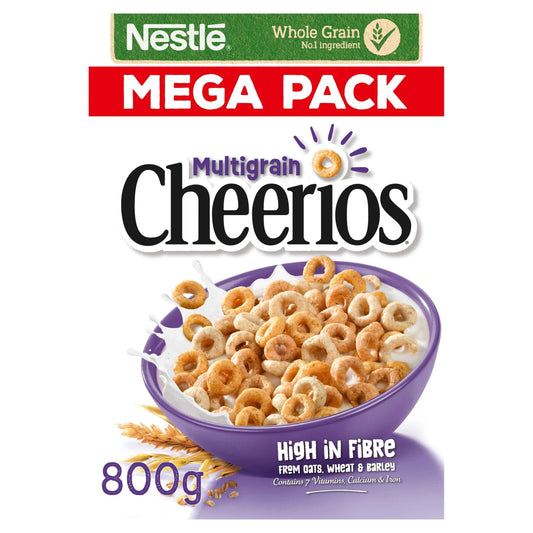 Nestlé CHEERIOS Multigrain Hoop Breakfast (800g)