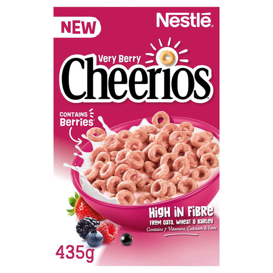 Nestlé CHEERIOS Very Berry Multigrain Hoop (435g)