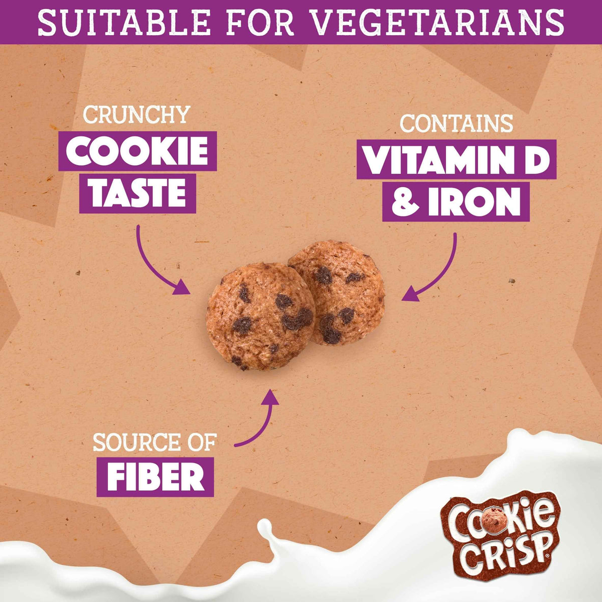 Nestlé COOKIE CRISP Chocolate Breakfast (500g)