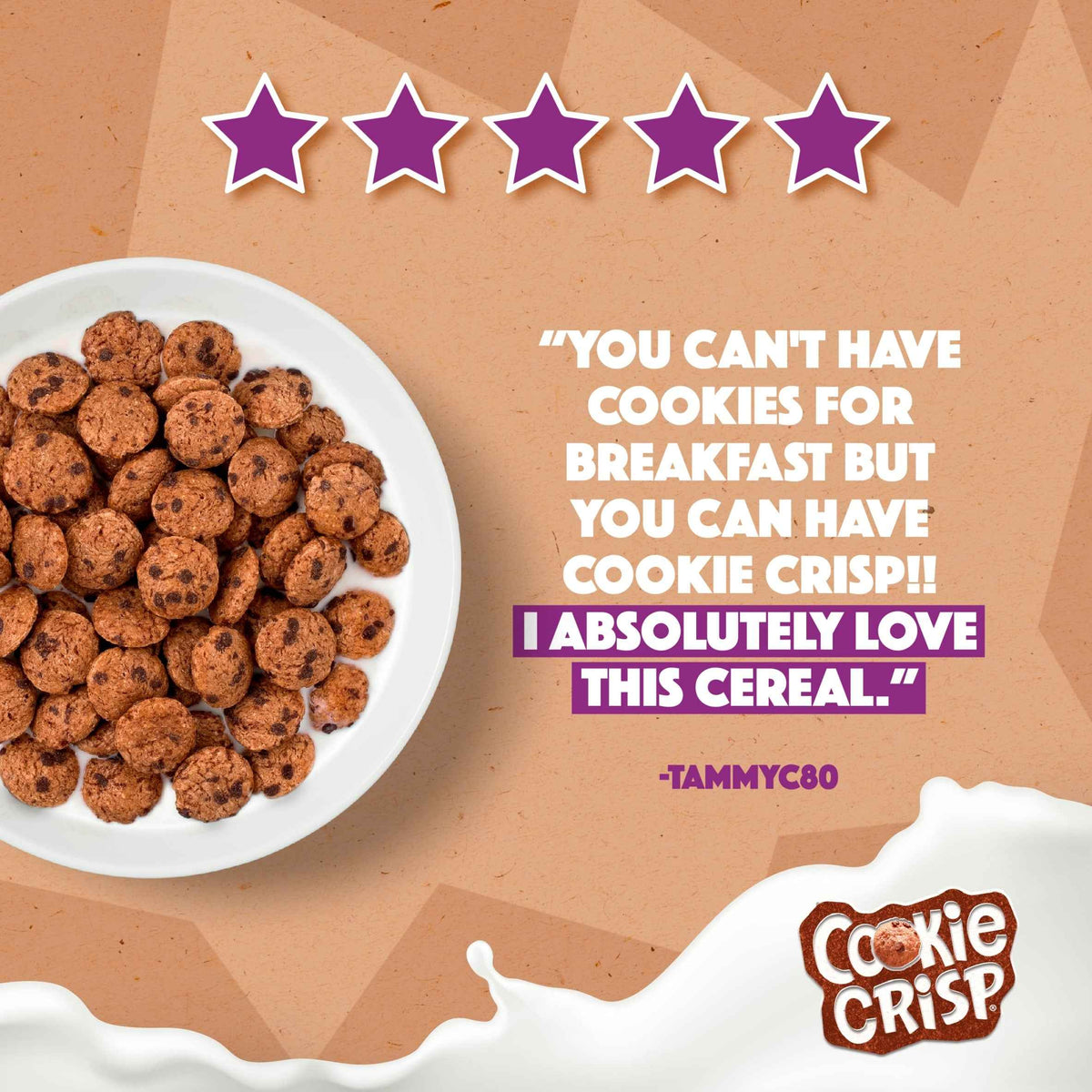 Nestlé COOKIE CRISP Chocolate Breakfast (500g)