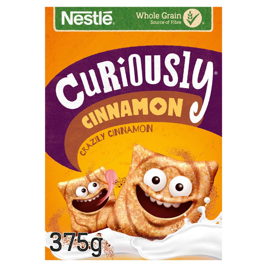 Nestlé Curiously Cinnamon Breakfast Cereal by Nestle