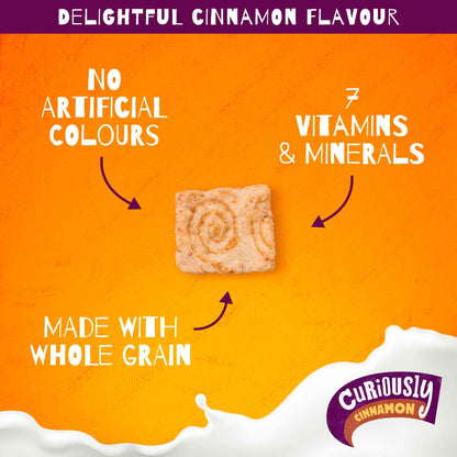 Nestlé Curiously Cinnamon Breakfast Cereal by Nestle