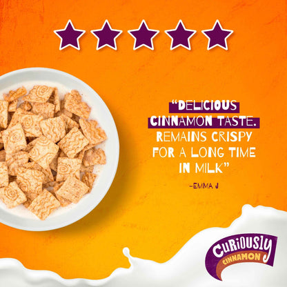 Nestlé Curiously Cinnamon Breakfast Cereal by Nestle